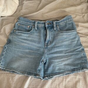 Madewell night waisted shorts